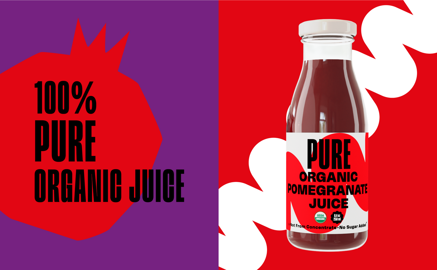 Pure Organic Pomegranate Juice