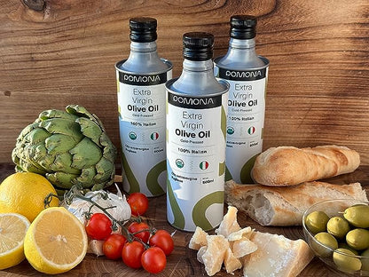 Organic Extra Virgin Olive Oil from Puglia, Italy