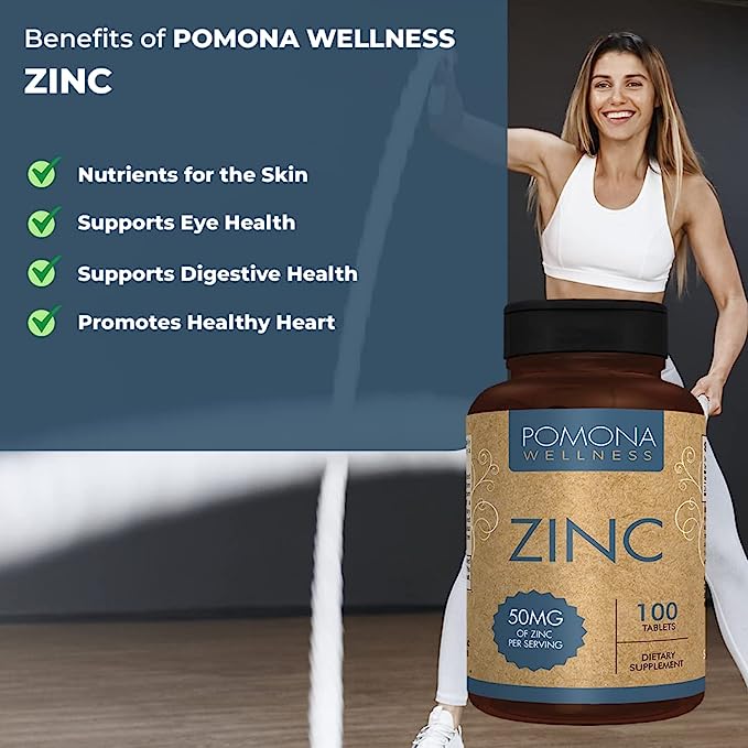 Pomona Wellness Zinc (100 Count)