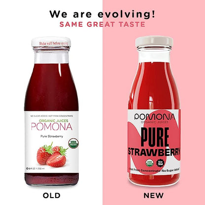 Pure Organic Strawberry Juice