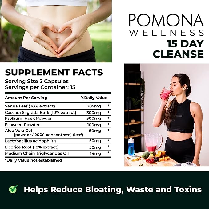 Pomona Wellness 15 Day Cleanse (30 Count)
