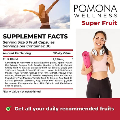 Pomona Wellness Super Fruits (90 Count)