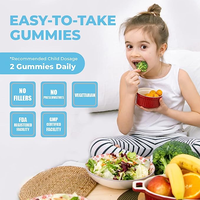 Pomona Wellness Daily Kids Multivitamin Gummies (120 Count)