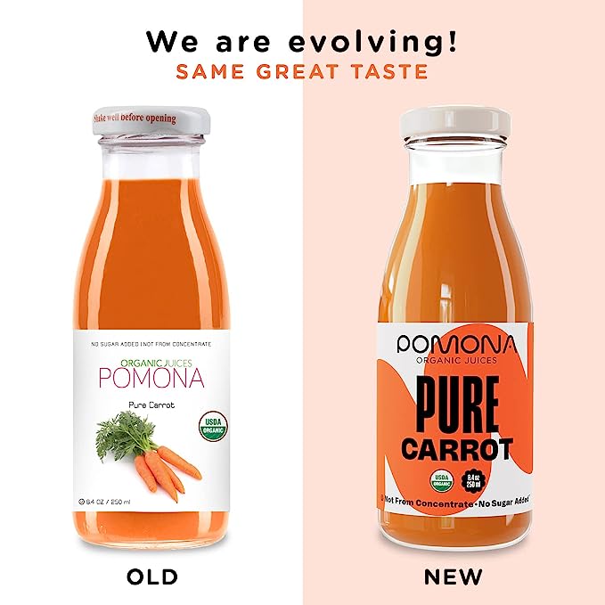 Pure Organic Carrot Juice
