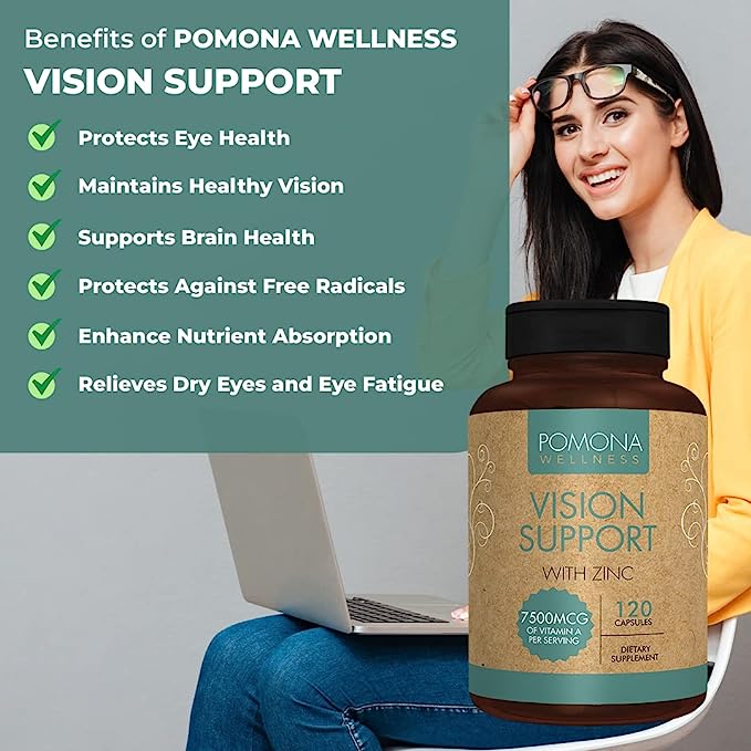 Pomona Wellness Vision Support Supplement (120 Count)
