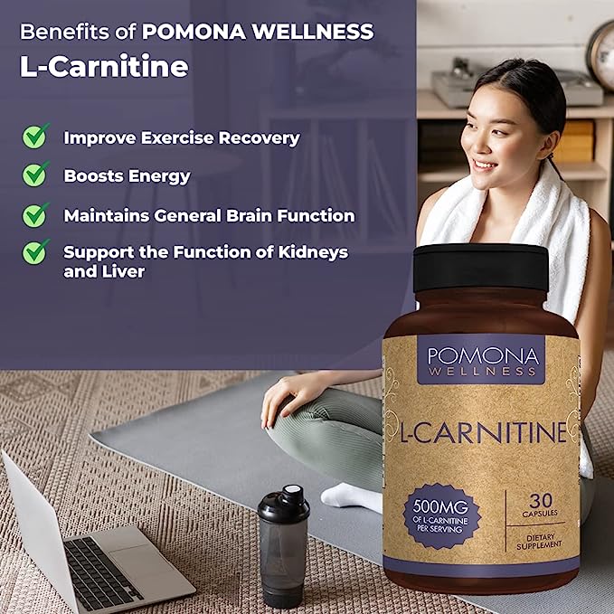 Pomona Wellness L- Carnitine (30 Count)