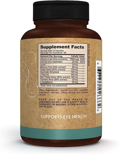 Pomona Wellness Vision Support Supplement (120 Count)
