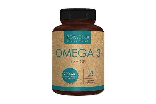 Pomona Wellness Omega 3 Fish Oil (120 Count) - Pomona Organic Juices
