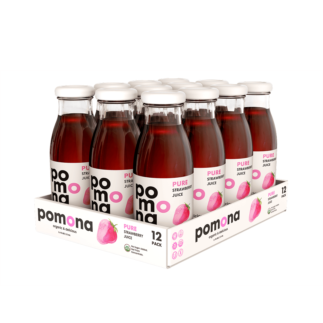 Pure Organic Strawberry Juice